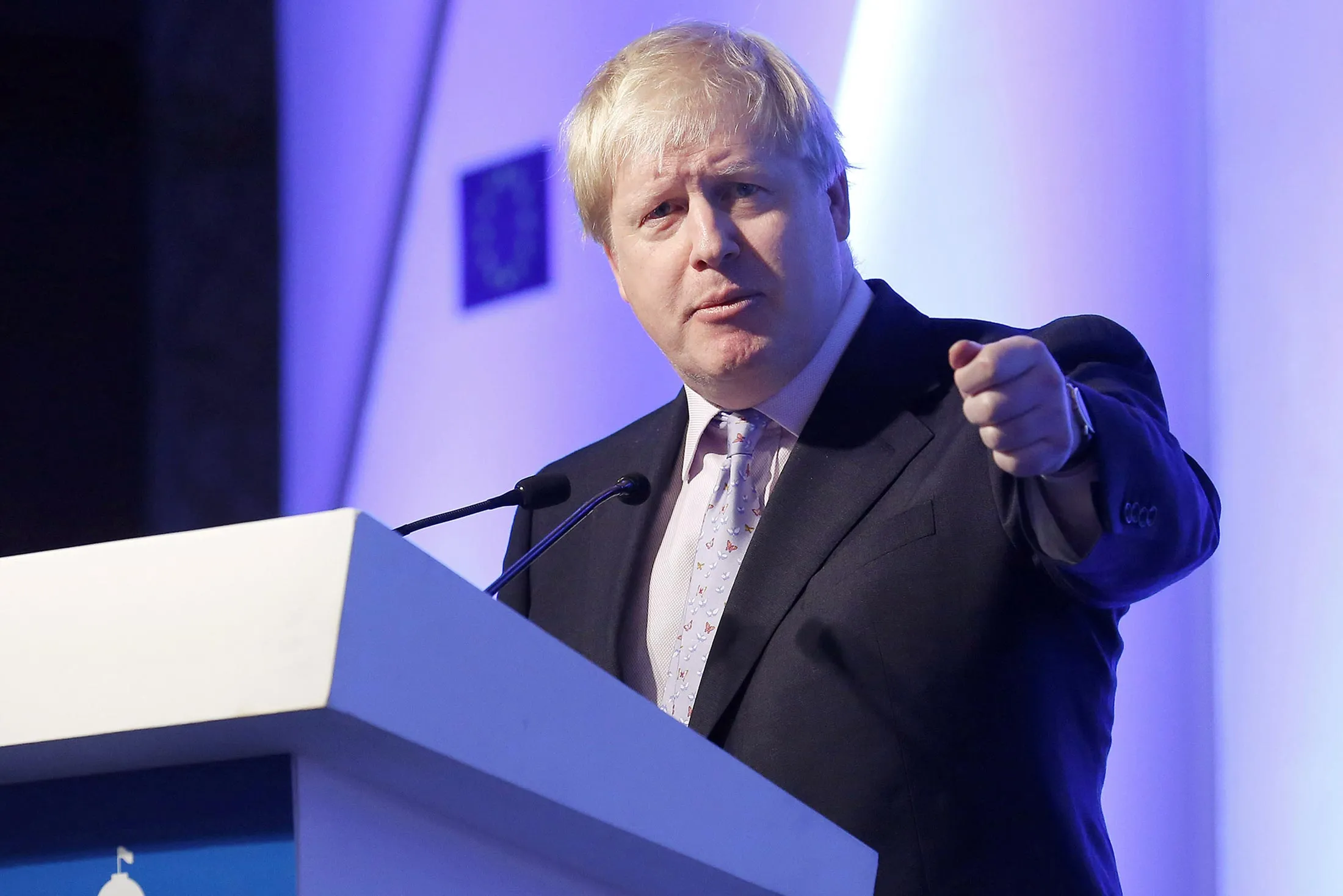 British Foreign Secretary Boris Johnson
