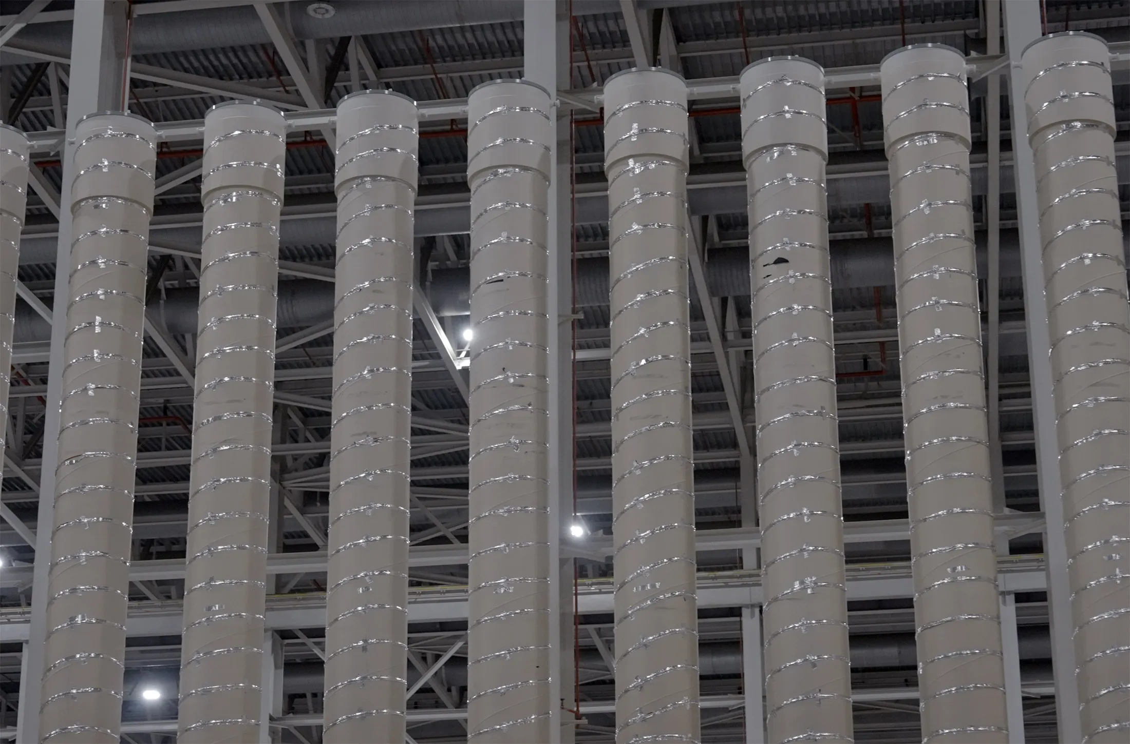 Centrifuges at Centrus Energy Corp.'s uranium enrichment facility in Piketon, Ohio.