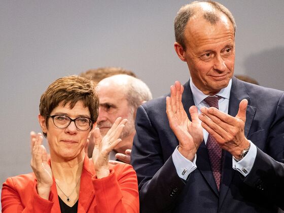 Merkel Decides Her Chosen Successor Isn’t Up to the Job 
