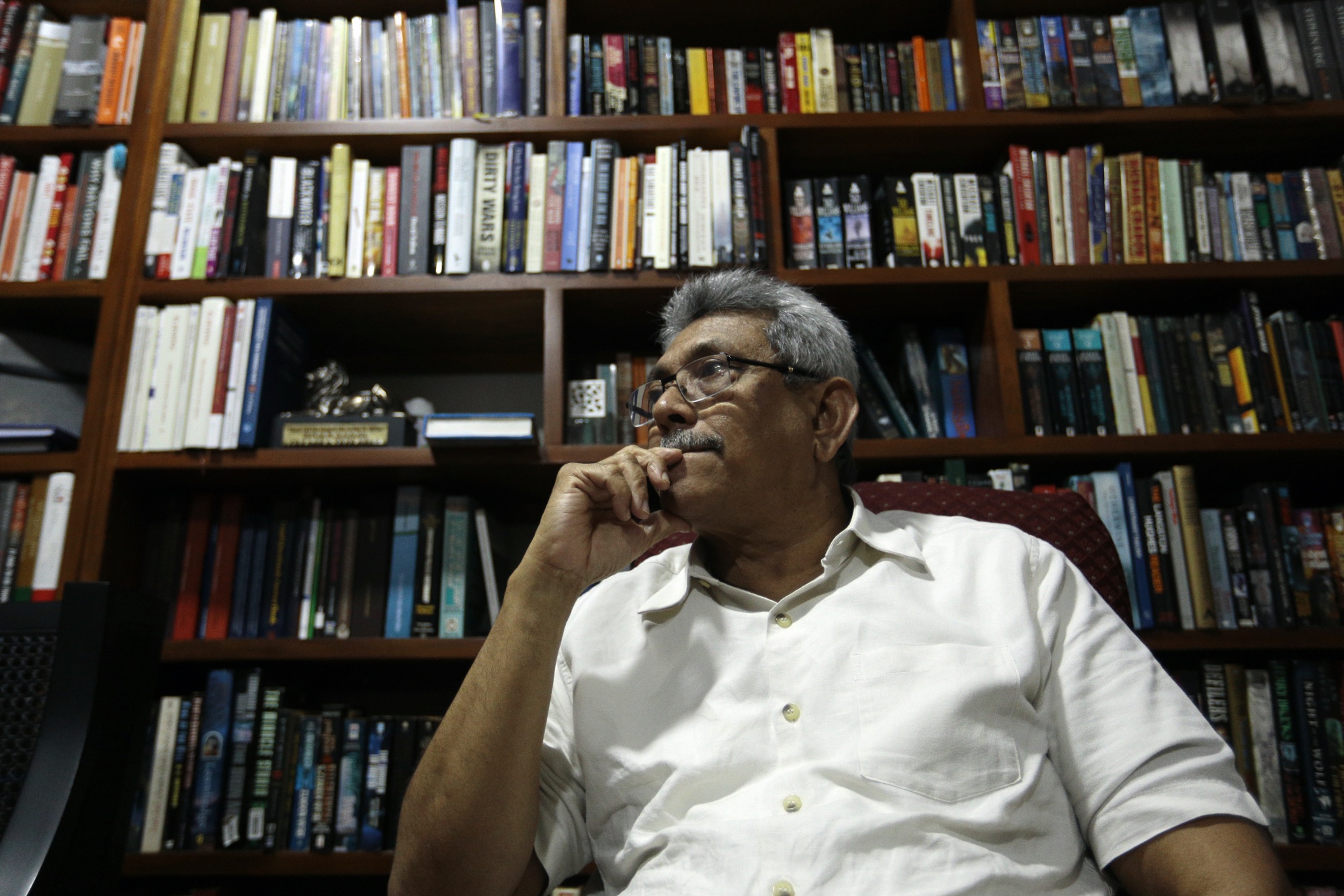 Gotabaya Rajapaksa in 2018.