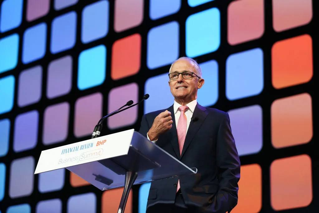 Malcolm Turnbull, Australia's prime minister, is leading a one-vote majority.
