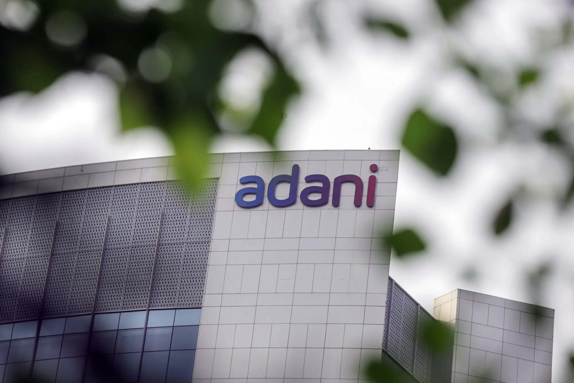 The Adani Group headquarters in Ahmedabad, India.