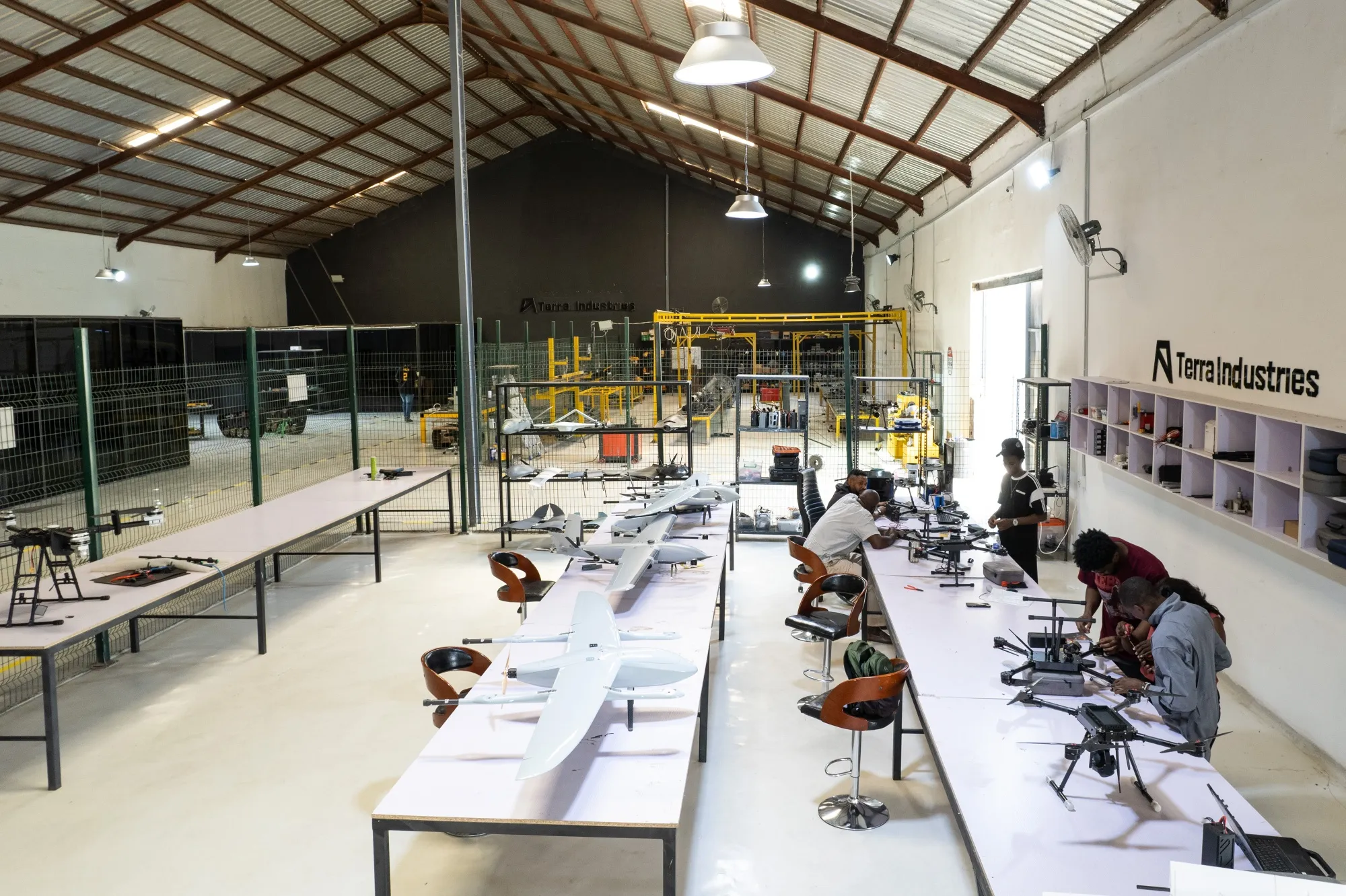 The Terra Industries facility in Abuja, Nigeria, on Feb. 9.