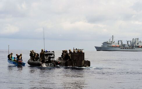 Shooting to Kill Pirates Risks Blackwater Moment on High Seas