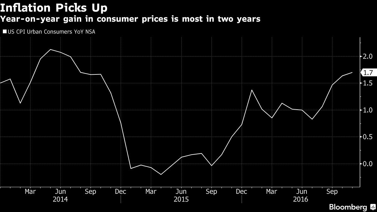 United States inflation gains persist in November
