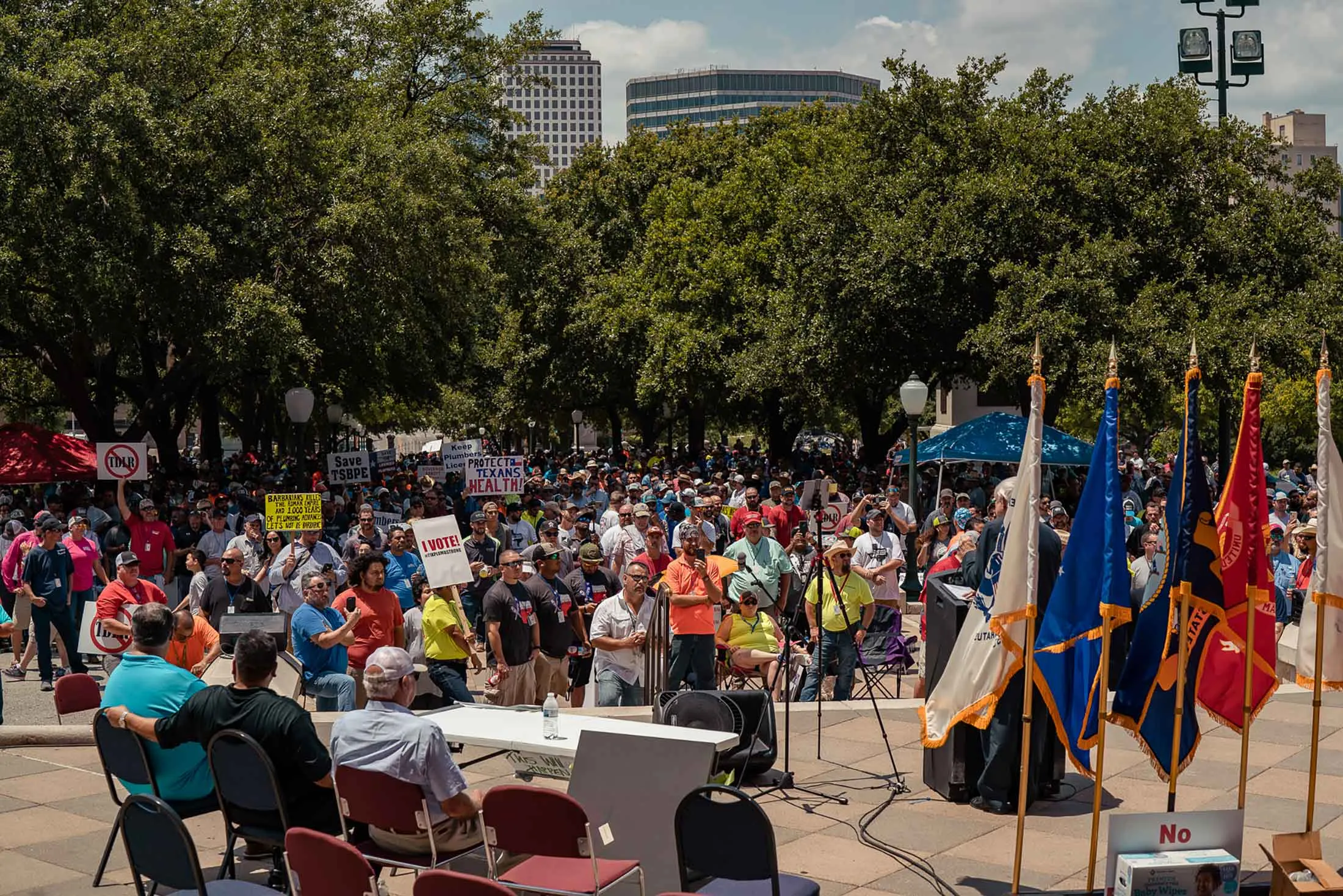Rally in Austin on June 14.