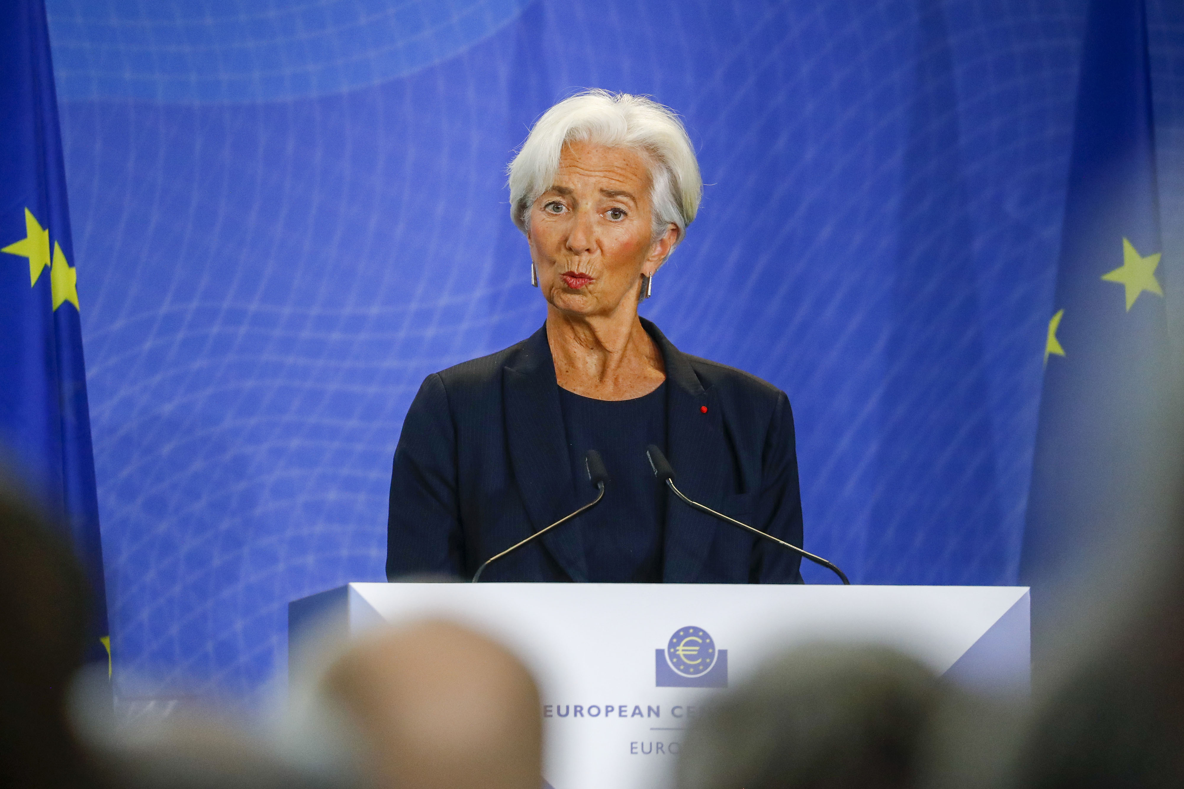Christine Lagarde on Oct. 28.