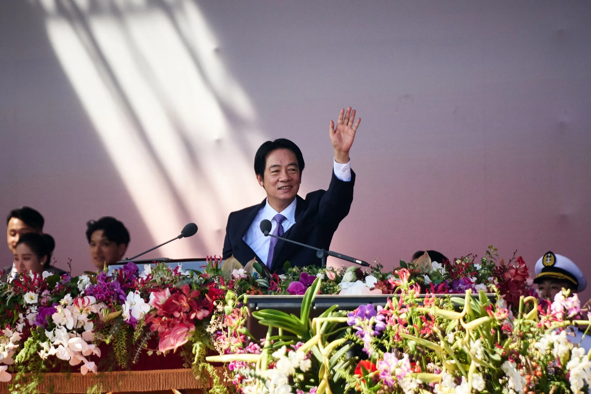Lai Ching-te on Oct. 10.