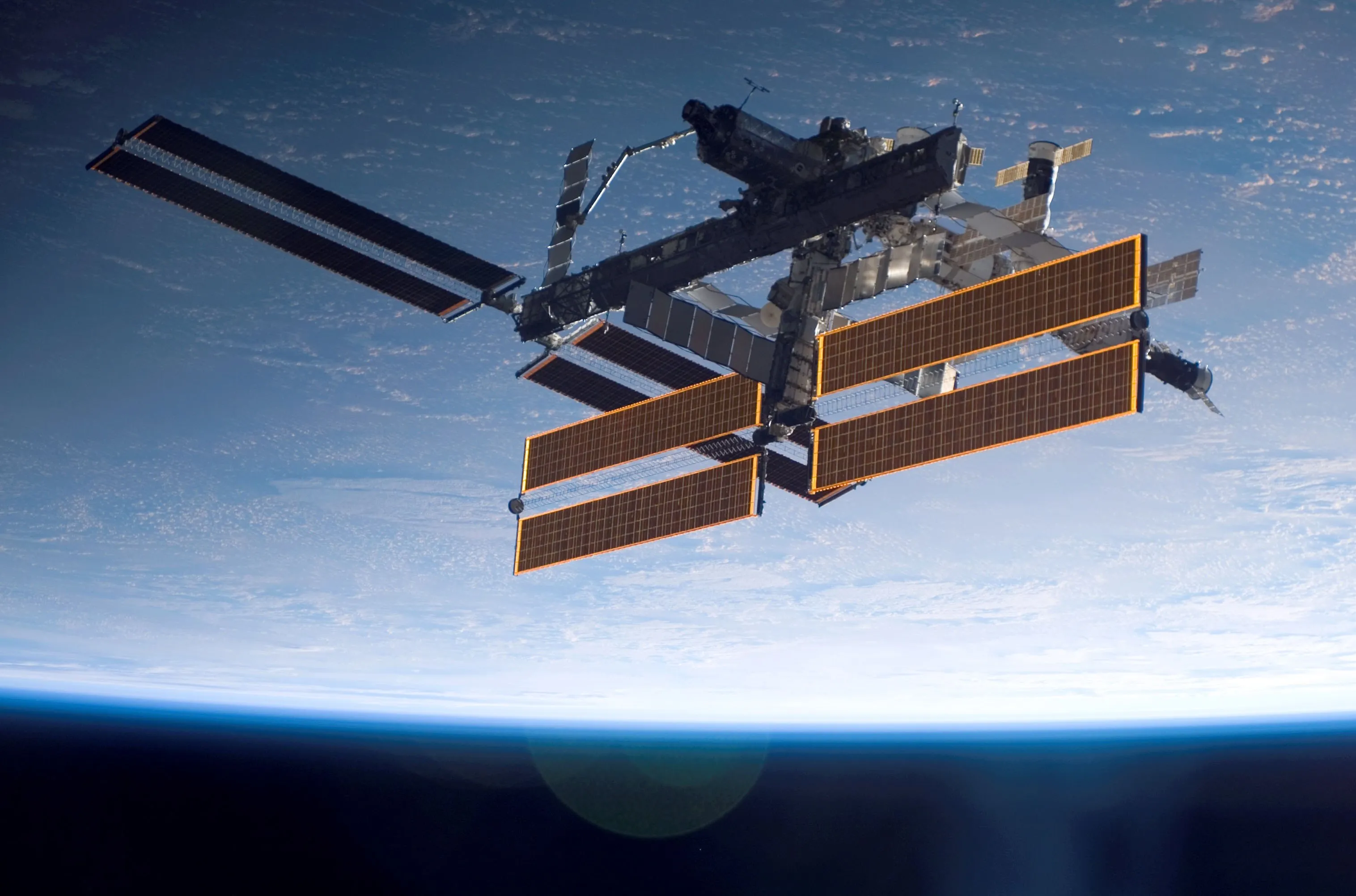 The International Space Station.