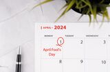 April Fool's Day Calendar Date