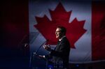 Pierre Poilievre speaks after winning the Conservative Party leadership race in Ottawa on Sept. 10.