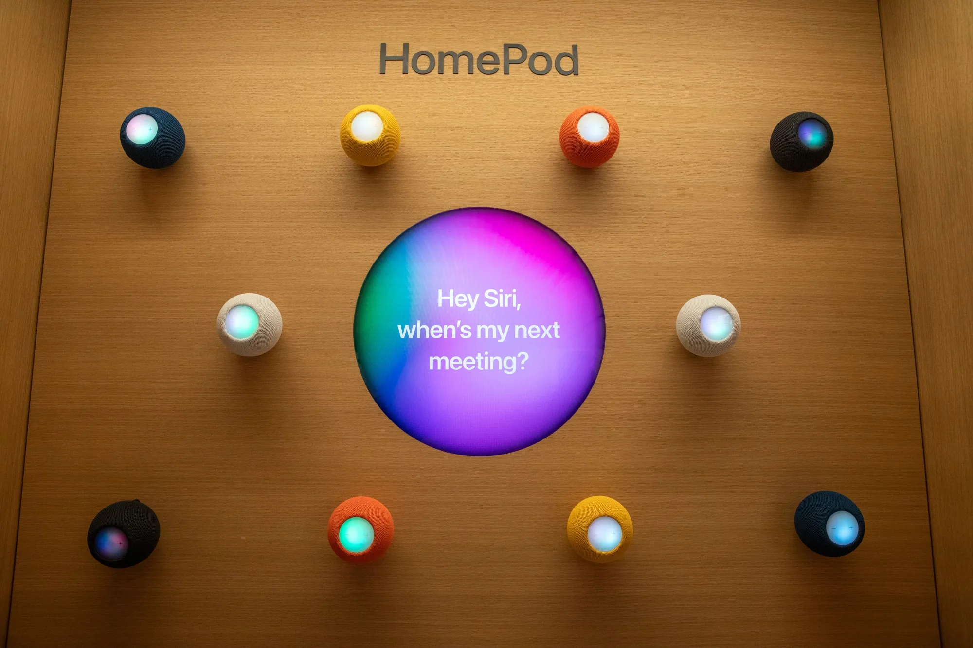 アップルのスマートスピーカー「HomePod」