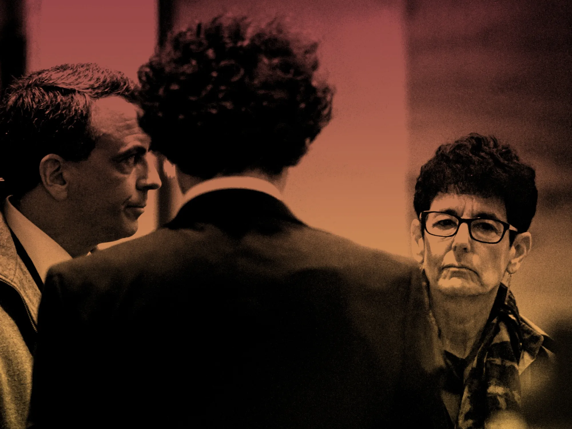 Former FTX chief executive Sam Bankman-Fried arriving at Manhattan federal court on Jan. 3 with his mother, Barbara Fried.