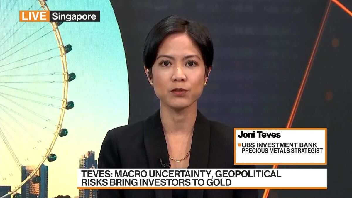 Watch UBS' Teves on Precious Metals - Bloomberg
