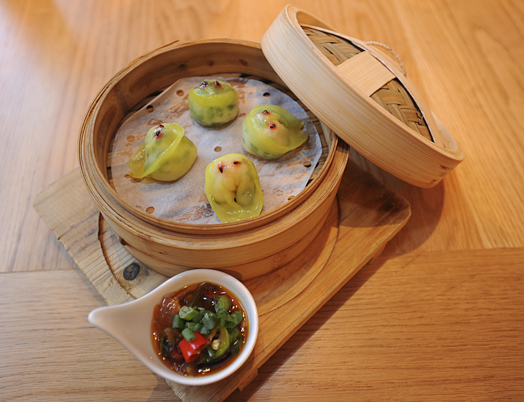 Red Farm Brings Pastrami Egg Rolls to West Village Ryan Sutton Bloomberg