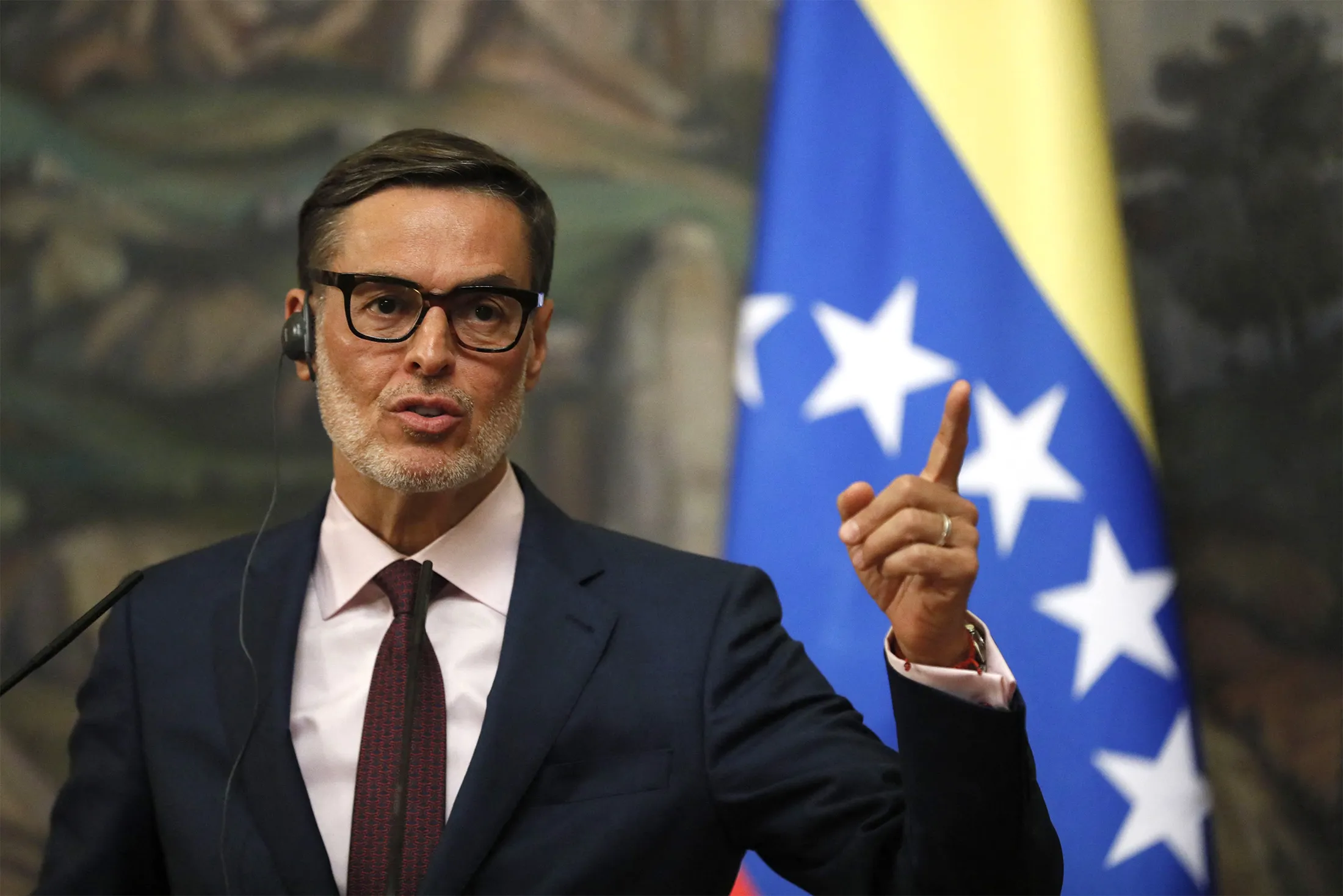 Venezuelan Foreign Minister Felix Plasencia