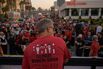 Demonstrators Attend Culinary Union 'We Will Come Back Stronger!' Rally