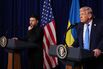 President Donald Trump Hosts Visiting Ukrainian President Zelensky At Mar-a-Lago