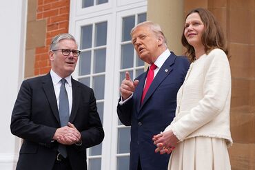 U.S. President Donald Trump Visits Scotland For Rounds Of Golf And Trade Talks