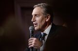 Former Starbucks CEO Howard Schultz Book Tour 