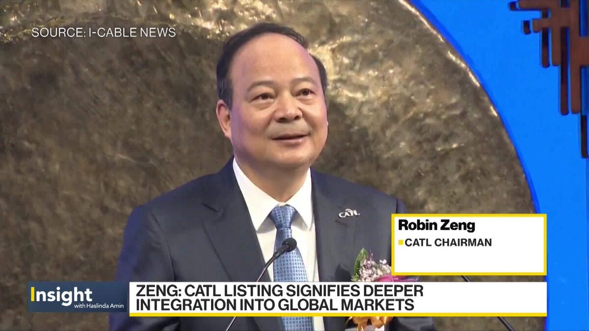 EV Battery Maker CATL Surges in Hong Kong Trading Debut EV Battery Maker CATL Surges in Hong Kong Trading Debut