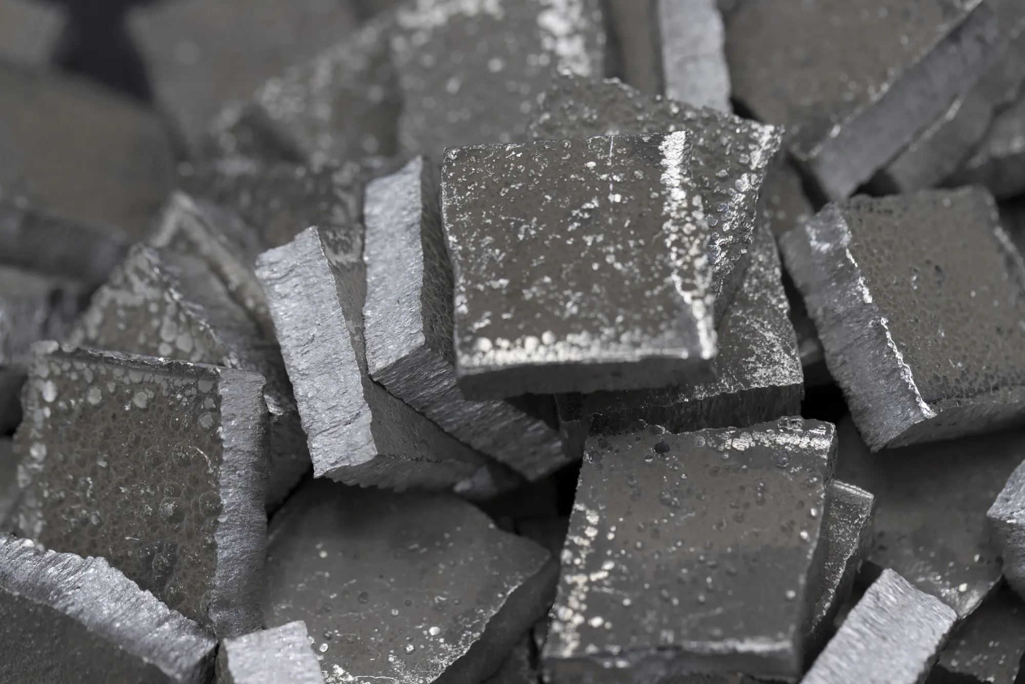Cut cobalt cathodes.