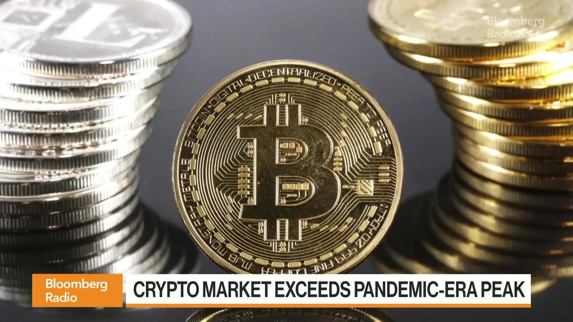 Watch Crypto Market Exceeds Pandemic Era Peak - Bloomberg