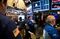 Trading On The Floor Of The NYSE As U.S. Stocks Fluctuate While Drugmakers Rally Offsets Slide In Oil