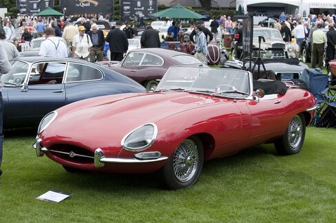 Jaguar's celebrated E-Type is in New York's Museum of Modern Art collection.