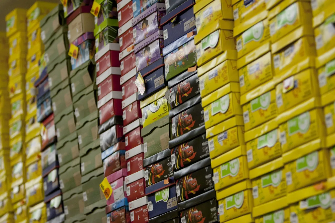 Inside a Collective Brands Payless Store