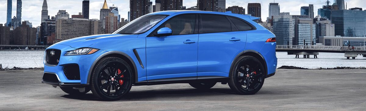 Jaguar Doubles Down on Power in New F-Pace SVR SUV - Bloomberg