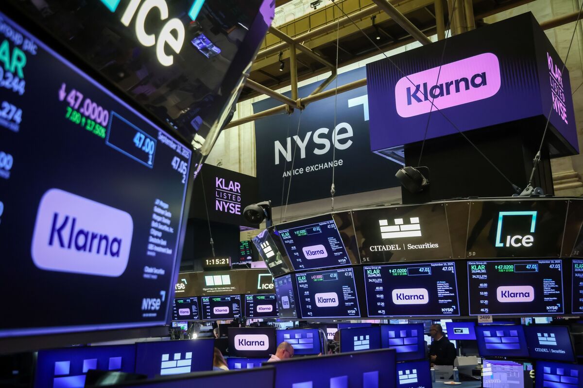 Klarna Slump Drives Stock Below IPO Price Amid Fintech Selloff