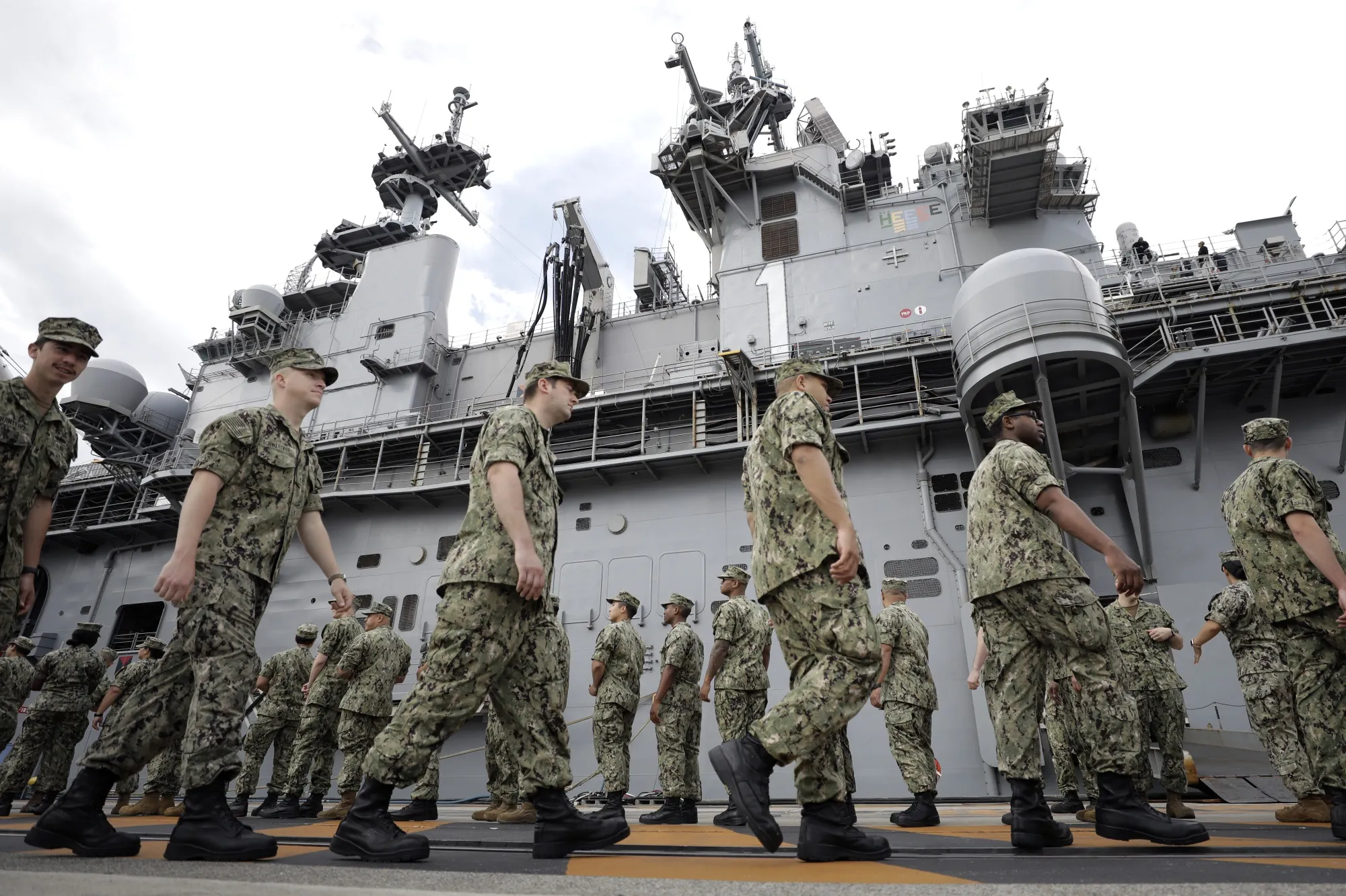President Trump Inspects Japan's Helicopter Carrier and Delivers Memorial Day Address to US Troops