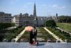 BELGIUM-WEATHER-HEATWAVE-TOURISM