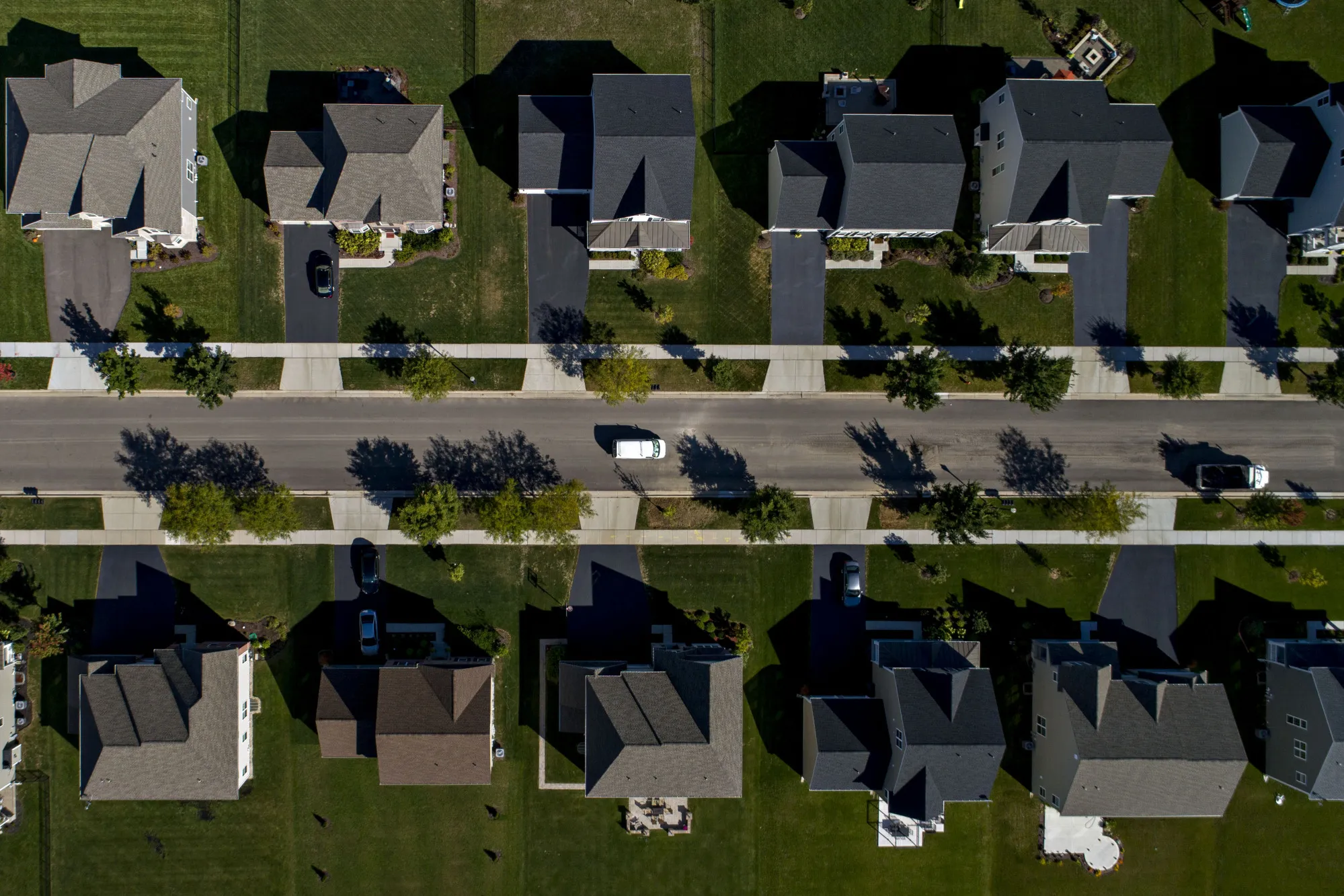 Homes in Elgin, Illinois.