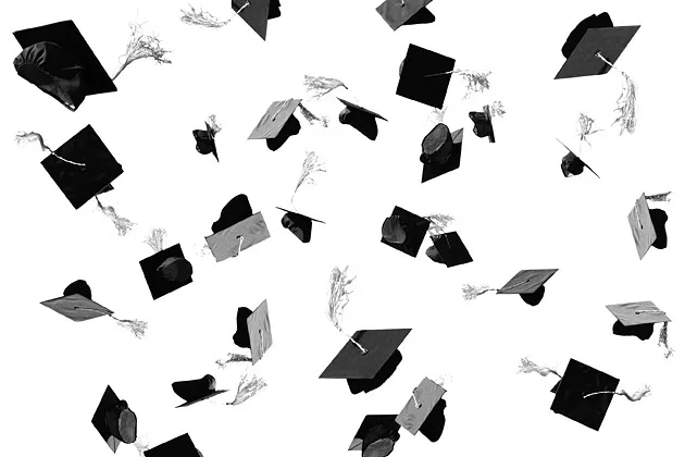 43 percent: Share of 25-year-old Americans in 2012 with student debt, up from 25 percent in 2003