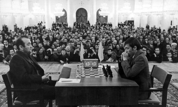 Russian Chess Grandmaster Anatoly Karpov Attends Editorial Stock