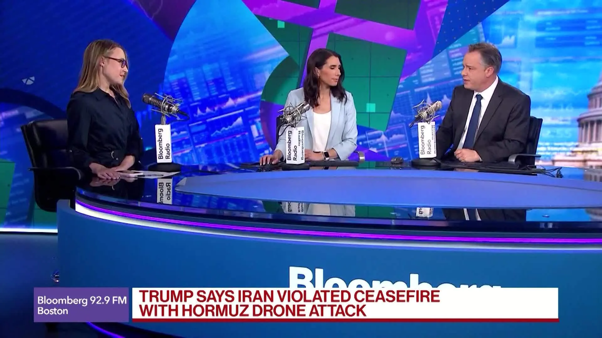 Watch Trump Claims Iran Violated Ceasefire With Hormuz Drone