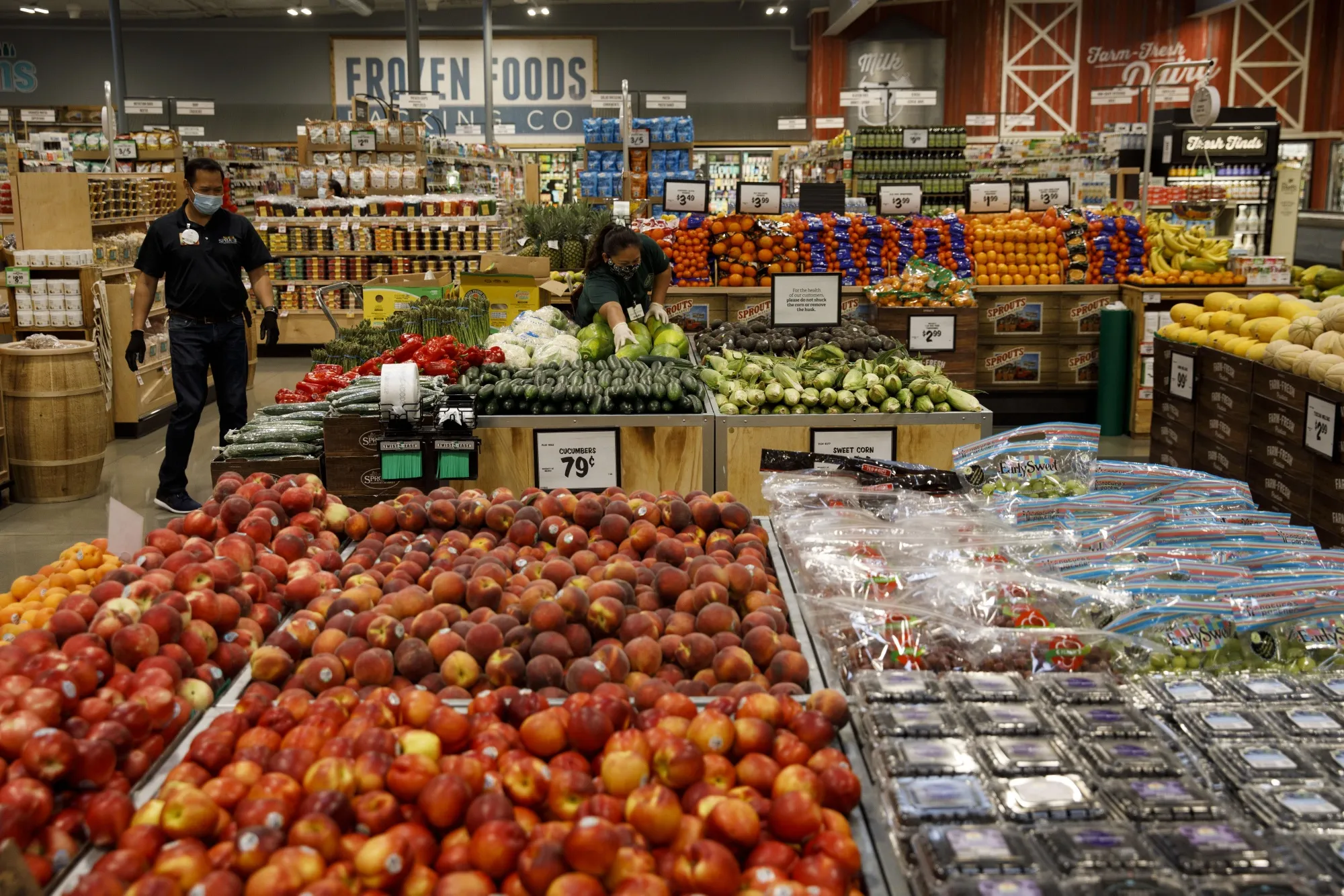 Inside A Sprouts Farmers Market Grocery Store