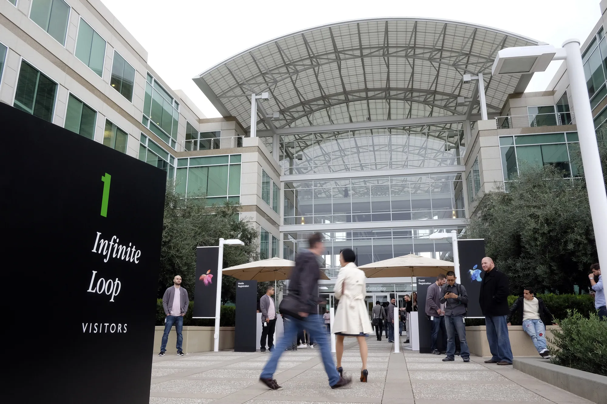 Apple’s headquarters in Cupertino, California