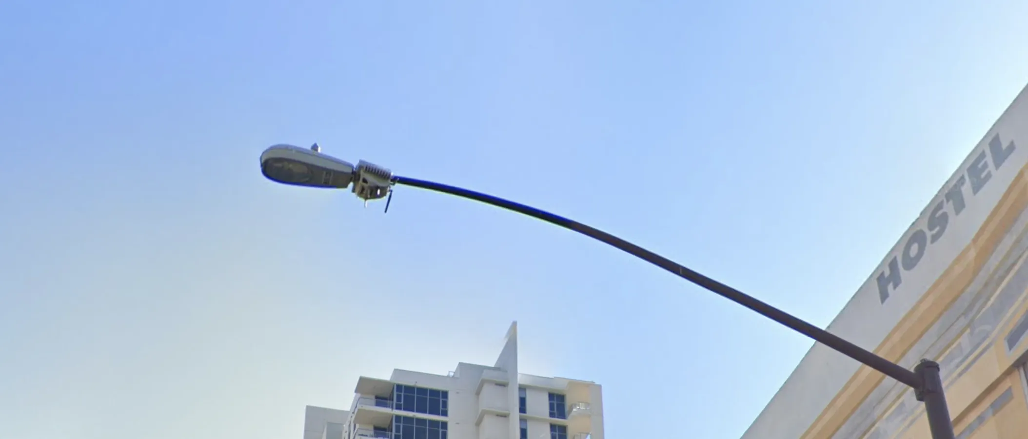 One of San Diego’s controversial “smart” streetlights. Video footage captured by the devices has been useful for police investigations, but lawmakers are demanding broader oversight.&nbsp;