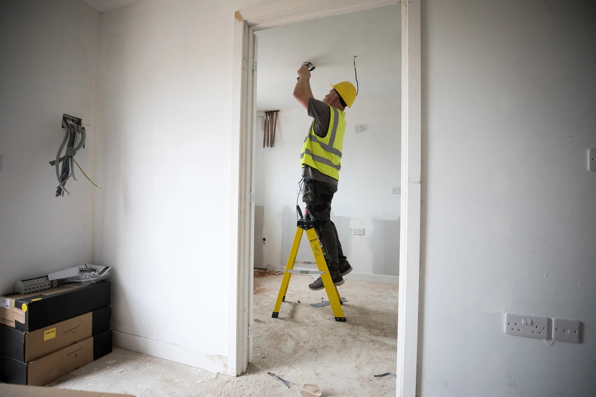 Residential Construction Site Ahead Of Persimmon Plc Earnings 