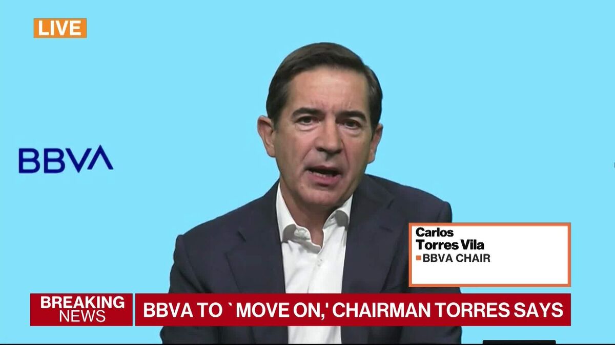 BBVA’s Torres Says He’ll Continue to Head the Bank