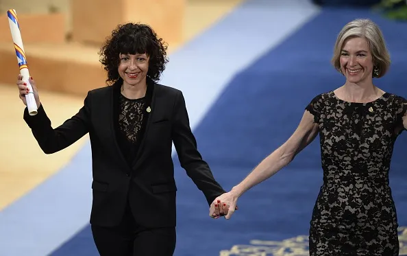 Award-winning Crispr discoverers Emmanuelle Charpentier and Jennifer Doudna.