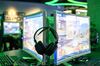 TIANJIN, CHINA - 2018/08/09: Special computers and seats for esports players. The Tianjin Allied esports venue, opened on Aug.8, located at Sino-Singapore Tianjin Eco-city (SSTEC), with a construction area of nearly 4000 square meters, is the first standard venue for China's electronic sports. (Photo by Zhang Peng/LightRocket via Getty Images)