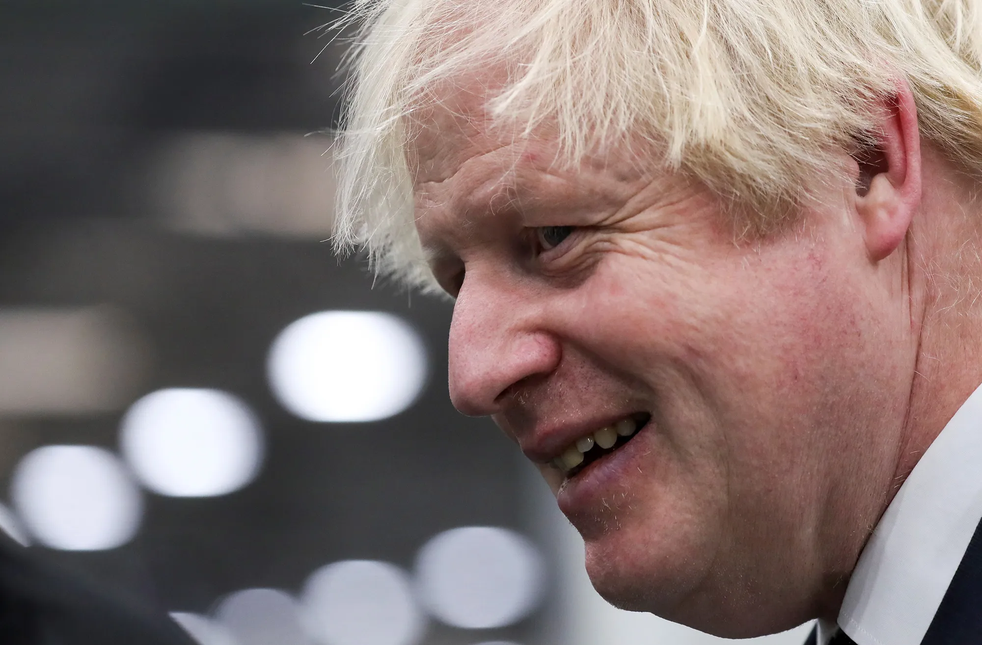 Boris Johnson in Newcastle upon Tyne, U.K., on Nov. 22.