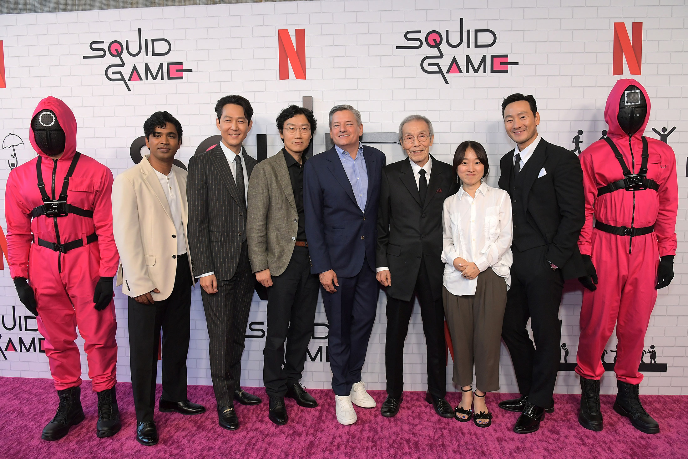 Squid Game' Stars Talk Show's Success, Dining With Ted Sarandos – The  Hollywood Reporter