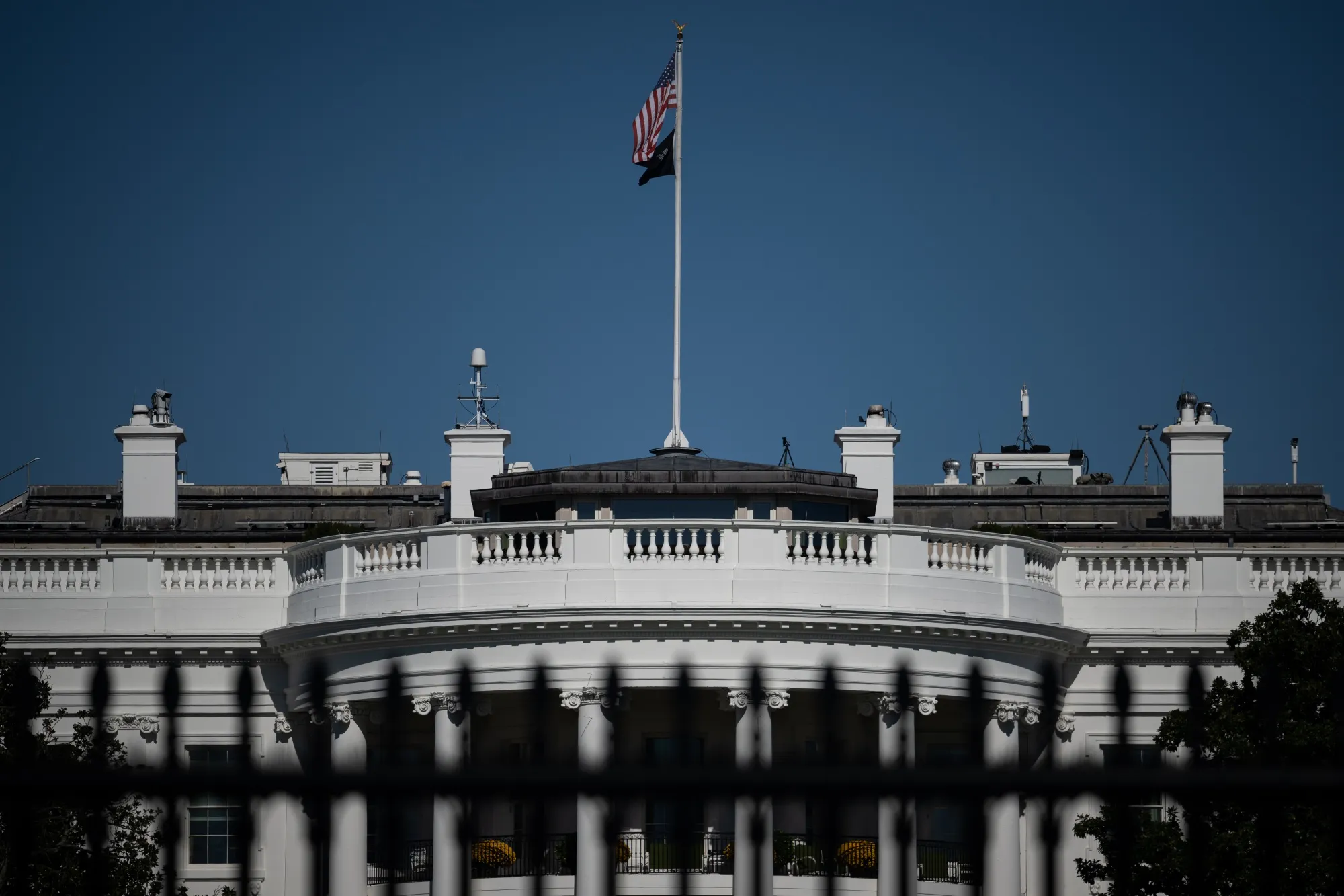 The White House in Washington, DC, US, on Wednesday, Nov. 9, 2022.&nbsp;