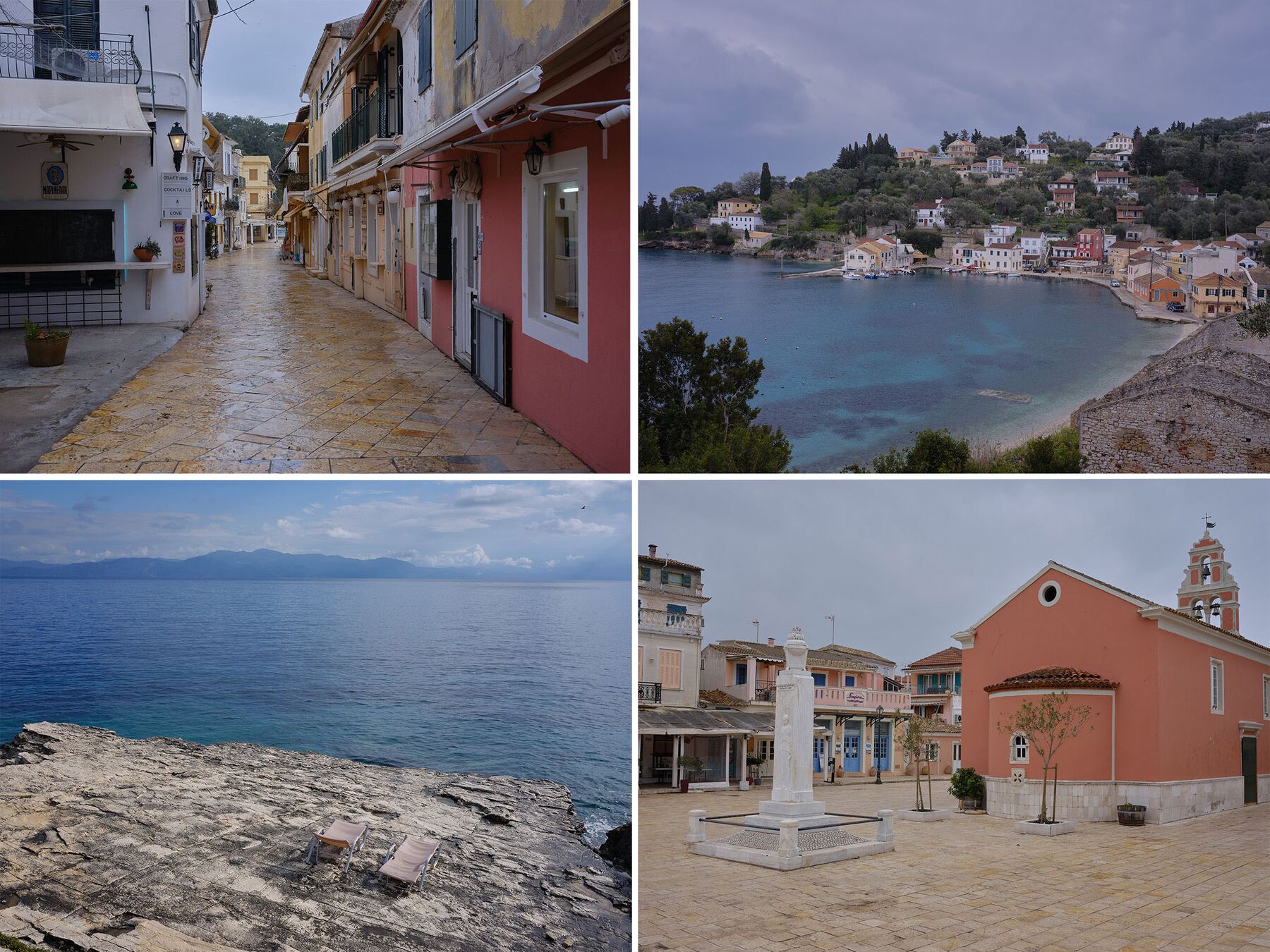 The Greek island of Paxos, devoid of tourists.PHOTOGRAPHER: LOULOU D’AKI FOR BLOOMBERG BUSINESSWEEK