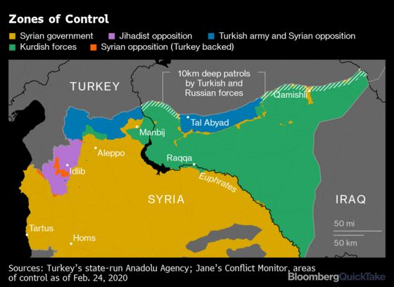 Erdogan’s Syria Deal With Putin Leaves Turkey Bases Besieged
